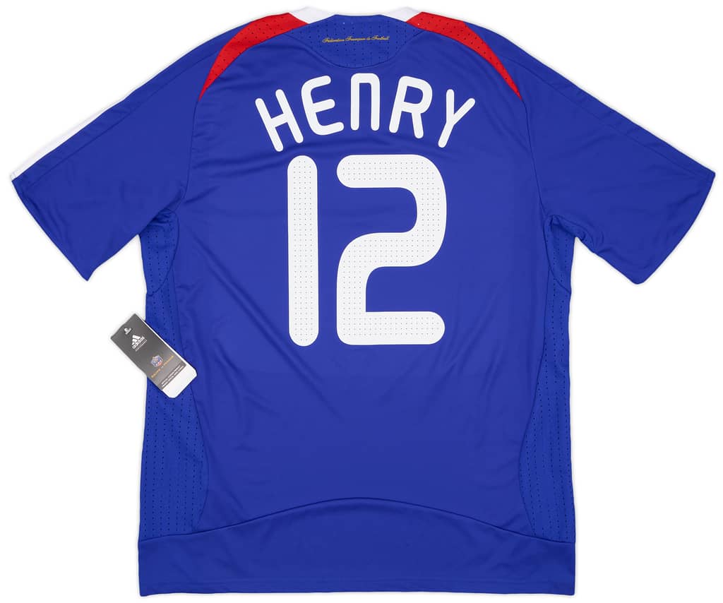 2007-08 France Home Shirt Henry #12 (L)