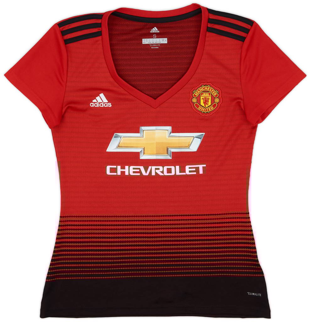 2018-19 Manchester United Home Shirt - 8/10 - (Women's S)