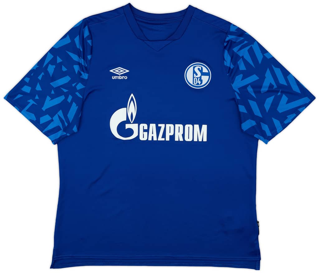 2019-20 Schalke Home Shirt - 8/10 - (XL)