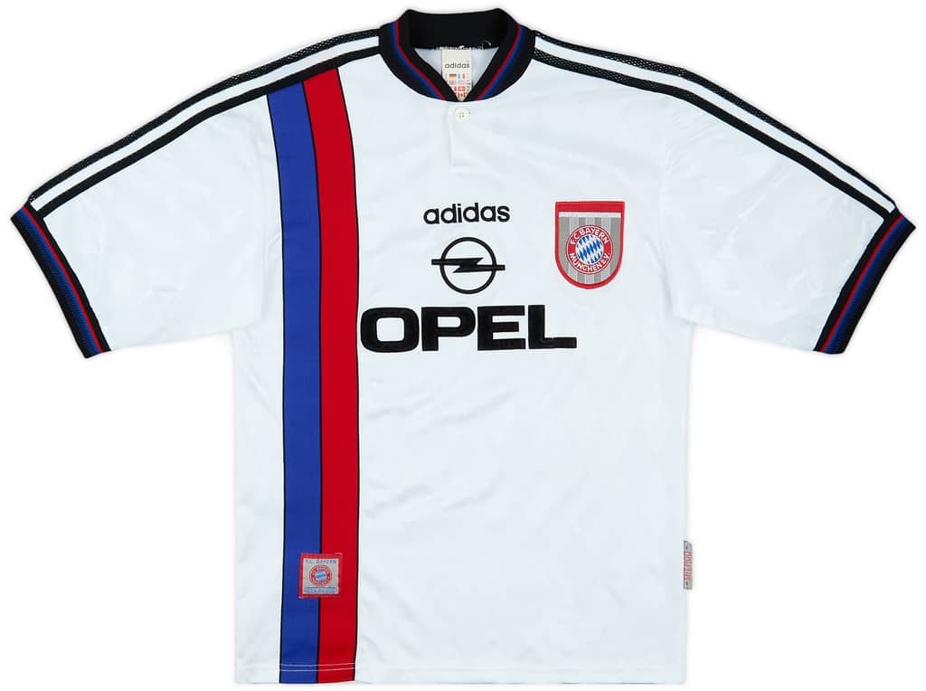 1996-98 Bayern Munich Away Shirt Matthaus #10 - 8/10 - (S)