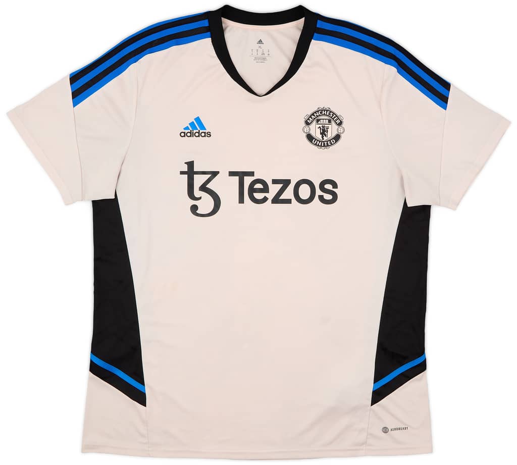 2022-23 Manchester United adidas Training Shirt - 7/10 - (XL)