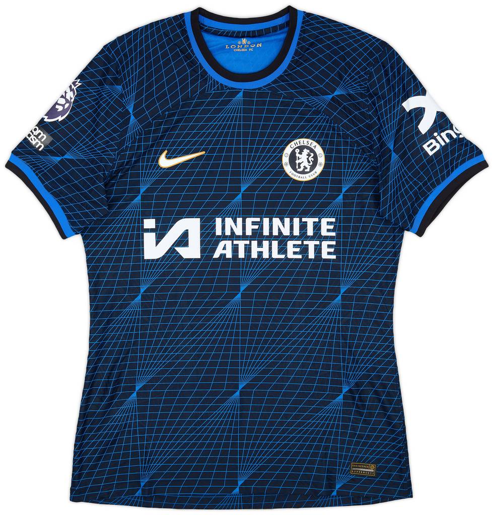 2023-24 Chelsea Match Issue Away Shirt N. Jackson #15
