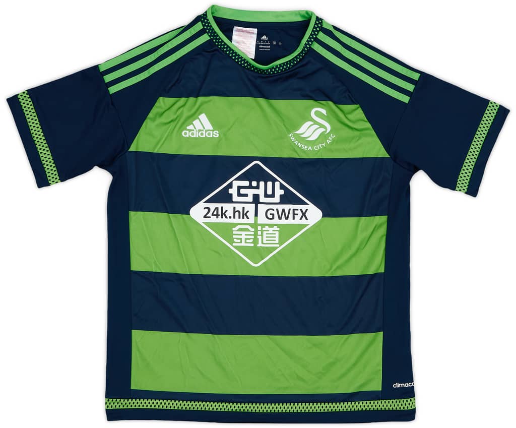 2015-16 Swansea Away Shirt - 7/10 - (L.Boys)