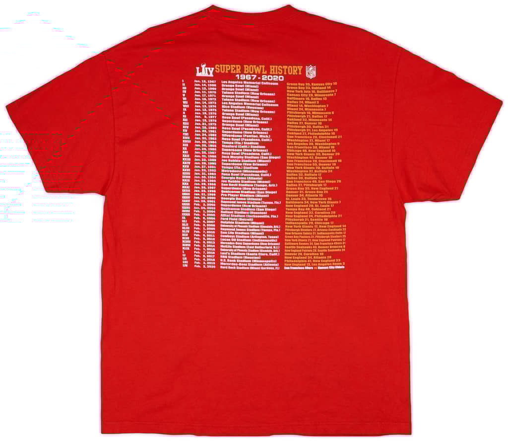 2020 Super Bowl LIV Graphic Tee - 9/10 - (XL)