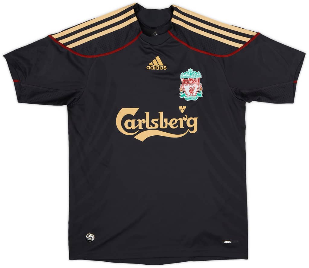 2009-10 Liverpool Away Shirt - 8/10 - (L.Boys)
