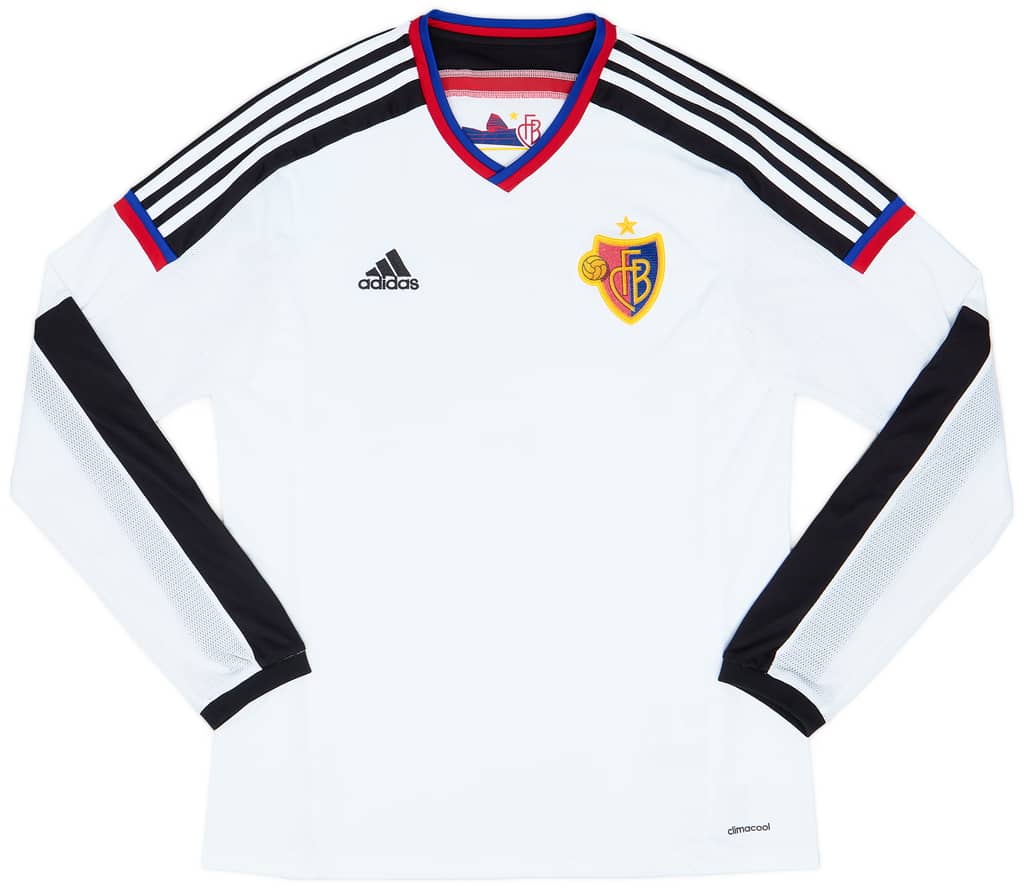 2014-15 FC Basel Away L/S Shirt - 7/10 - (L)