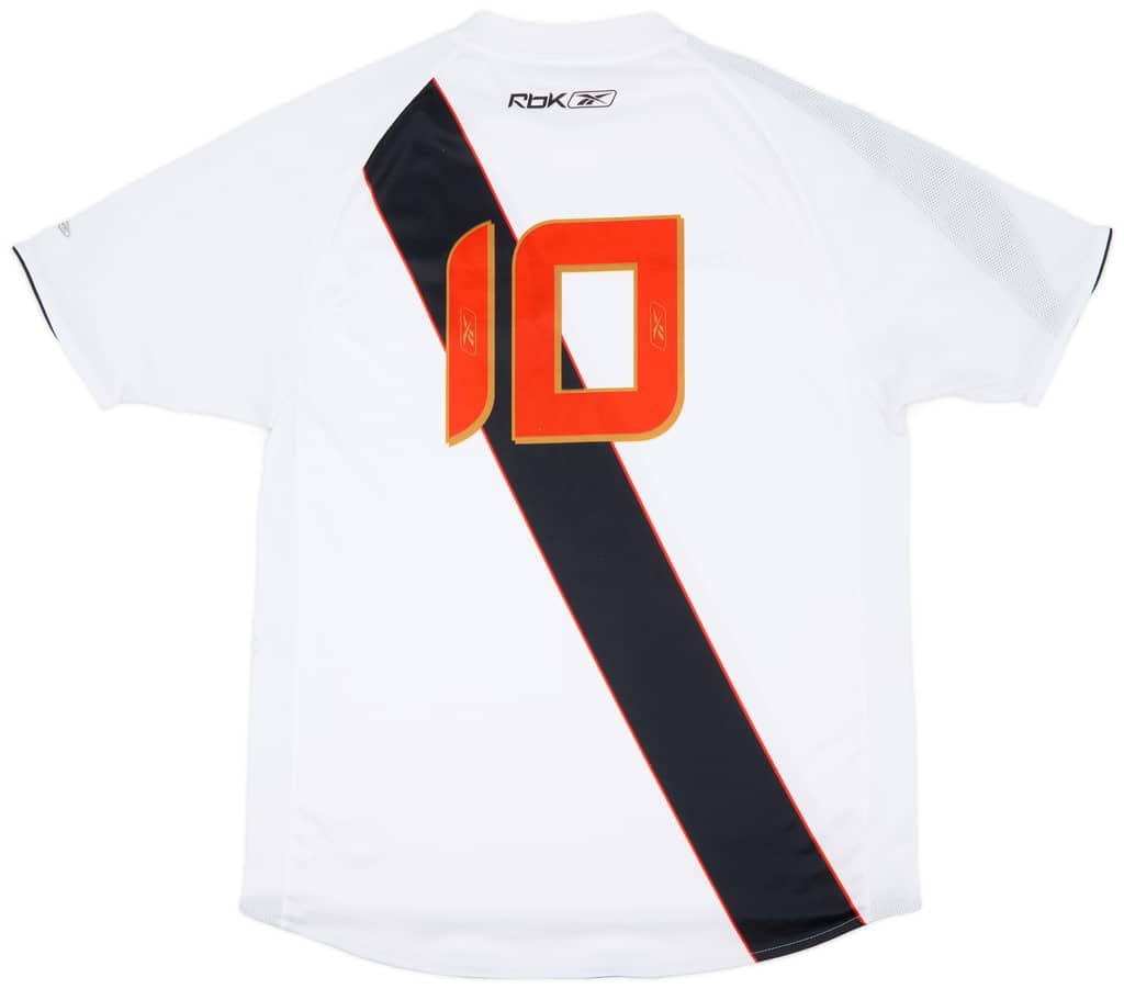 2007-08 Vasco da Gama Away Shirt #10 - 7/10 - (XL)