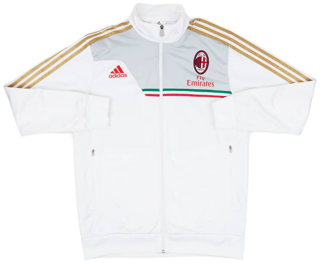 2013-14 AC Milan adidas Track Jacket - 8/10 - (L)