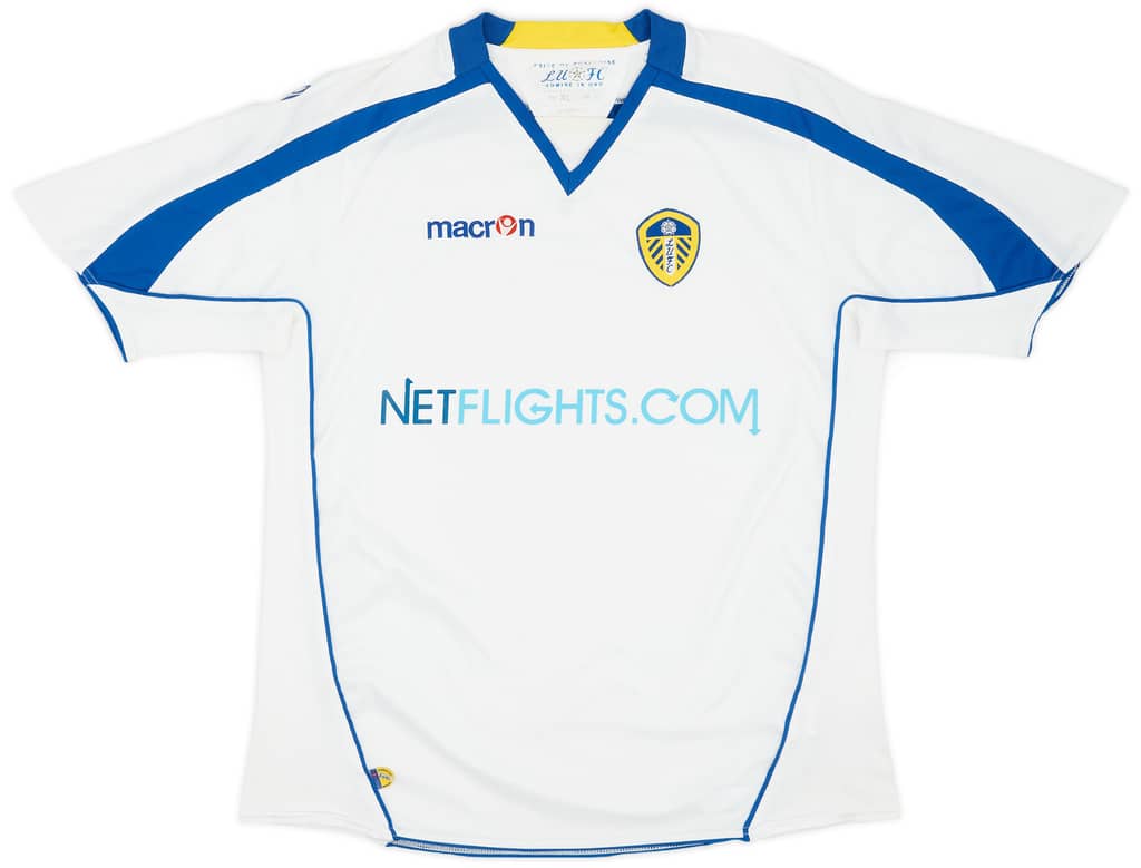 2008-09 Leeds United Home Shirt - 7/10 - (XL)