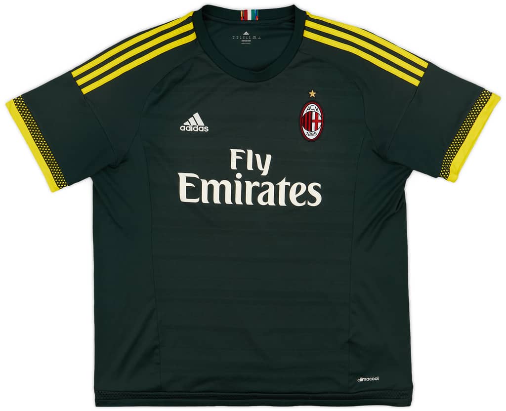 2015-16 AC Milan Third Shirt - 10/10 - (XL)