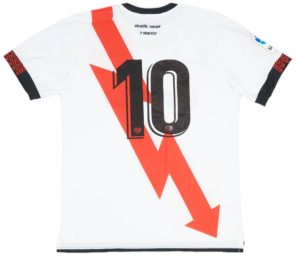 2022-23 Rayo Vallecano Match Issue Home Shirt #10 (Bebe)