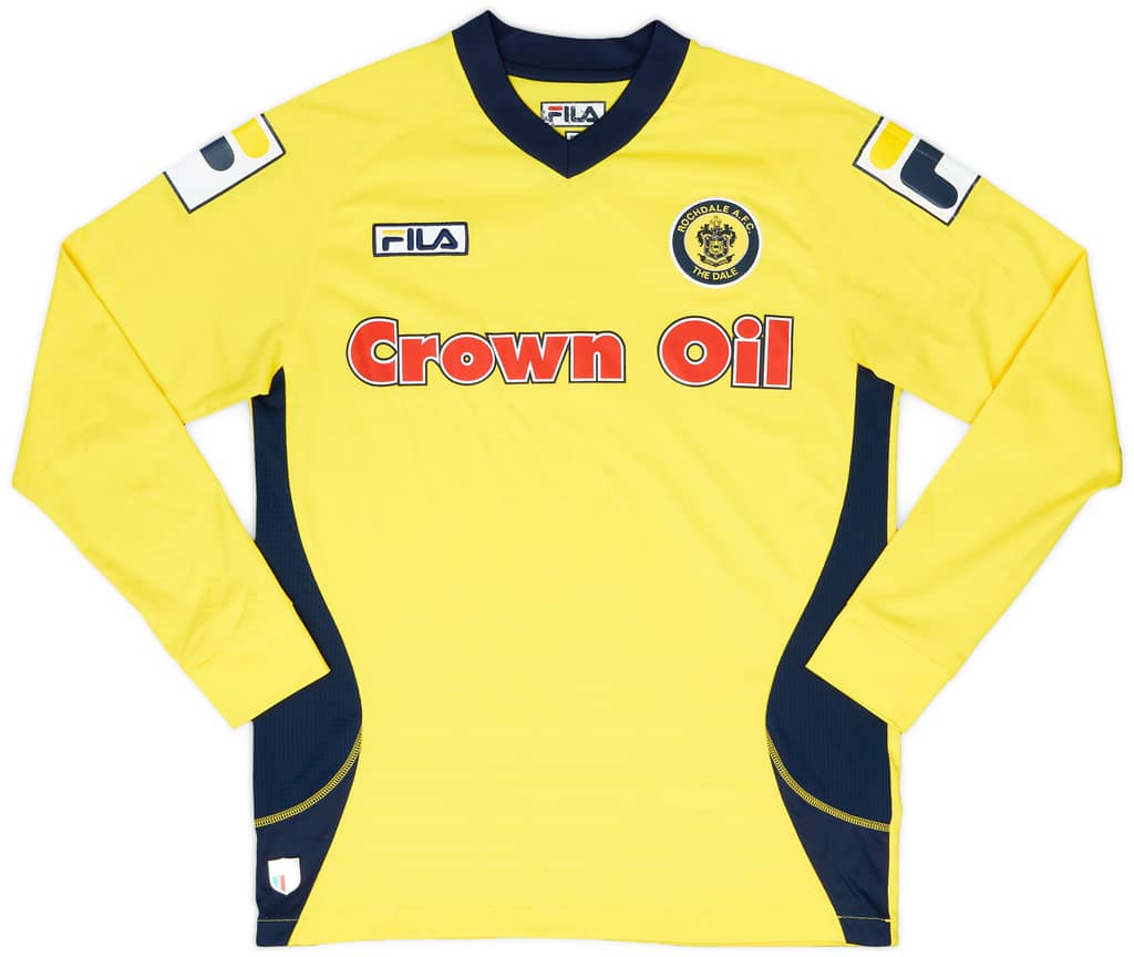 2014-15 Rochdale Away L/S Shirt - 7/10 - (S)