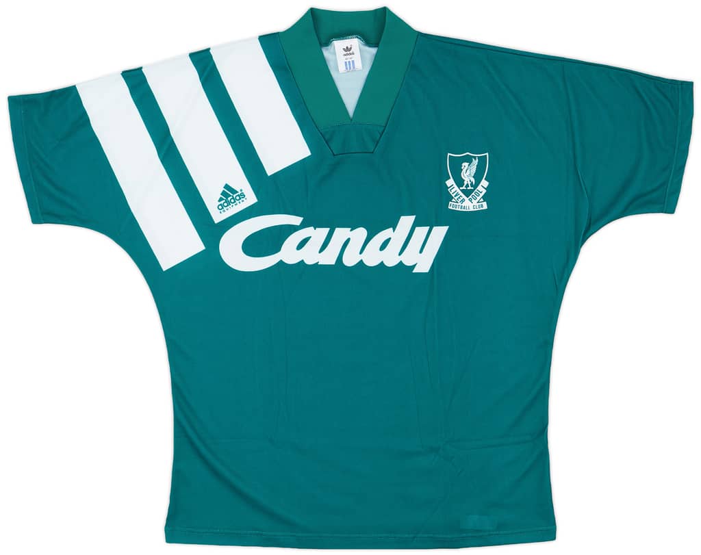 1991-92 Liverpool Away Shirt - 8/10 - (M/L)