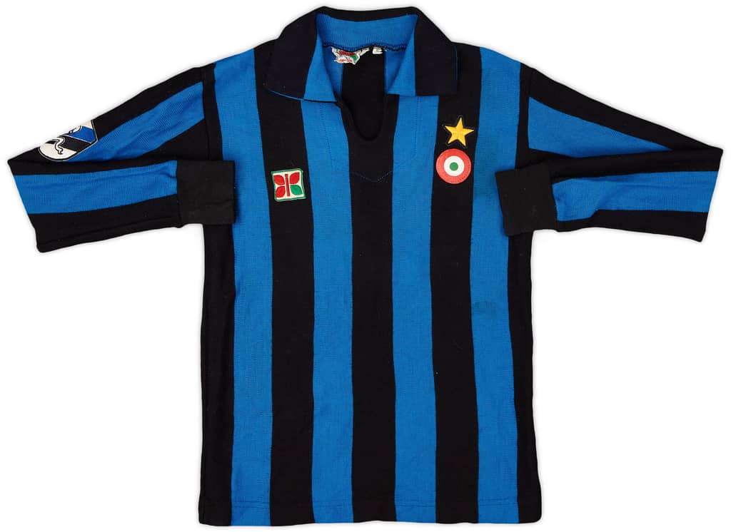 1982-83 Inter Milan Home L/S Shirt - 8/10 - (XS)
