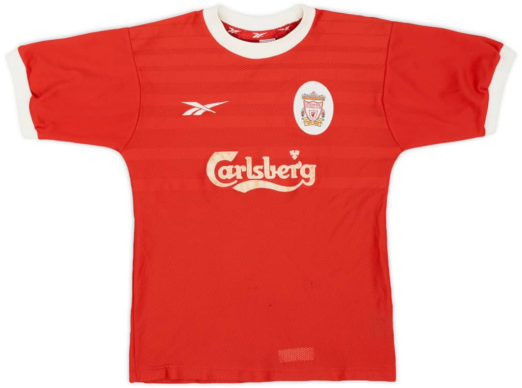 1998-00 Liverpool Home Shirt - 5/10 - (M.Boys)
