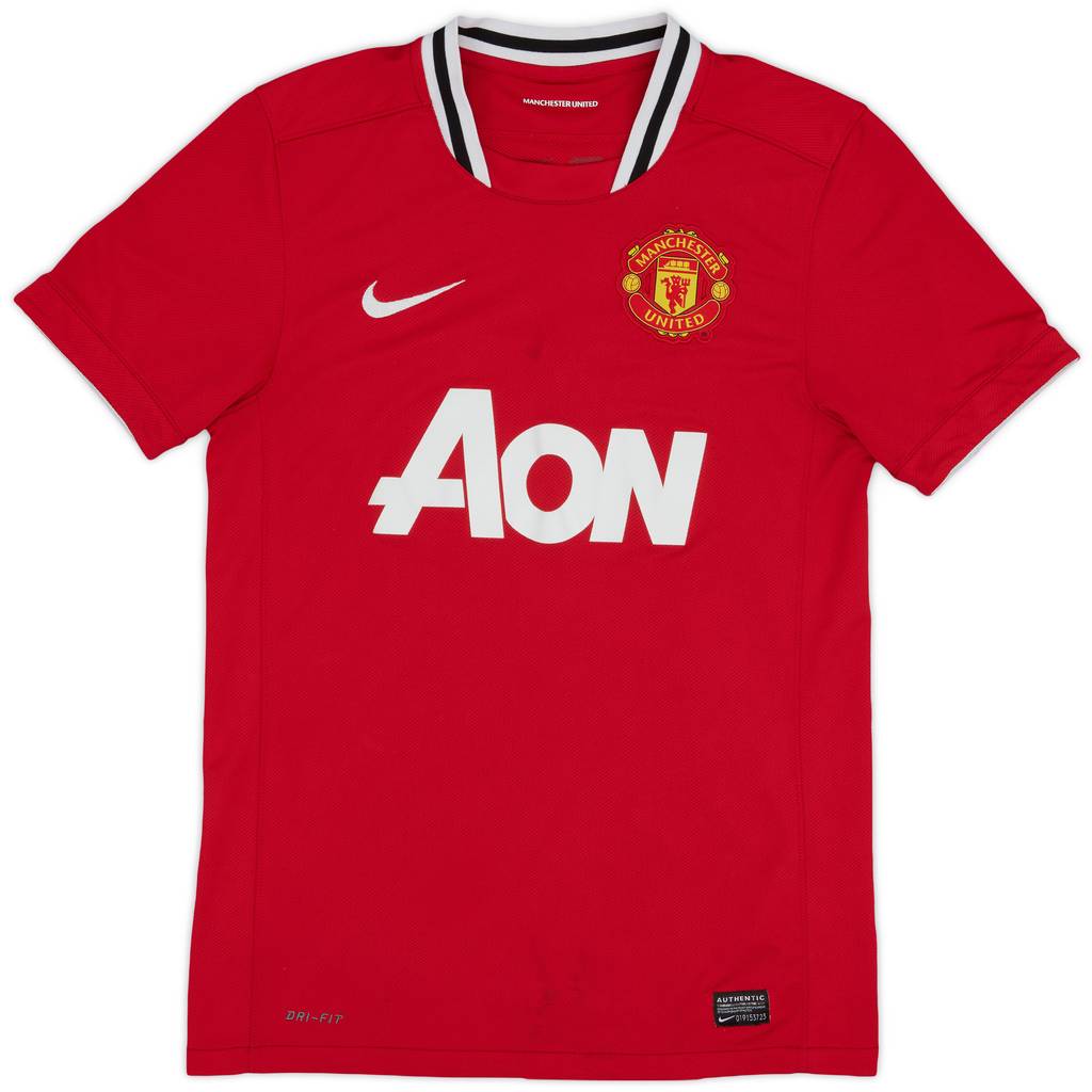 2011-12 Manchester United Home Shirt Rafael #21 - 7/10 - (S)