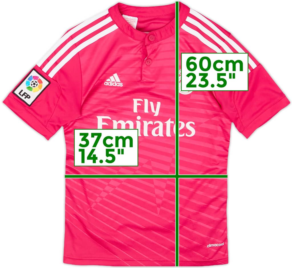 2014-15 Real Madrid Away Shirt - 7/10 - (M.Boys)