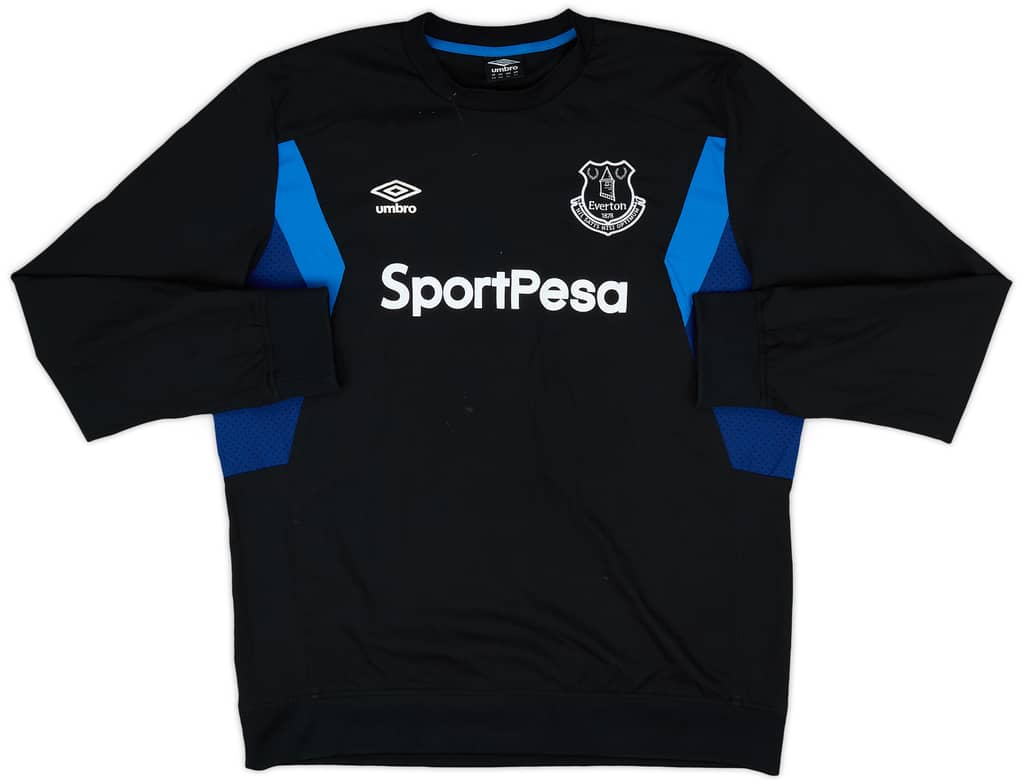 2017-18 Everton Umbro Sweat Top - 6/10 - (XXL)