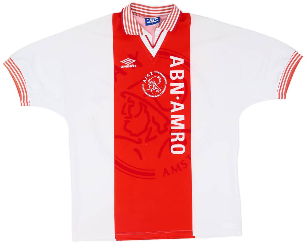 1995-96 Ajax Home Shirt - 6/10 - (XL)