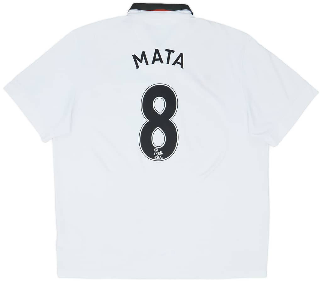 2014-15 Manchester United Away Shirt Mata #8 - 7/10 - (XXL)