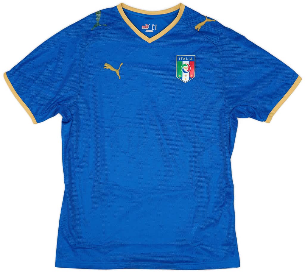2007-08 Italy Home Shirt - 6/10 - (M)