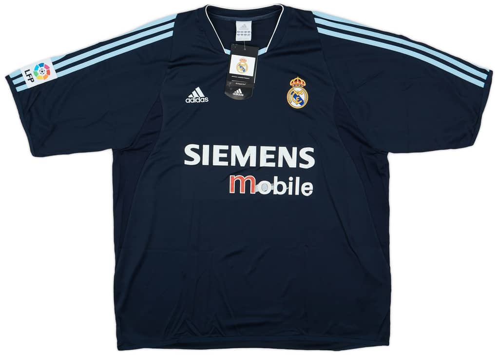 2003-04 Real Madrid Away Shirt Beckham #23 (XL)