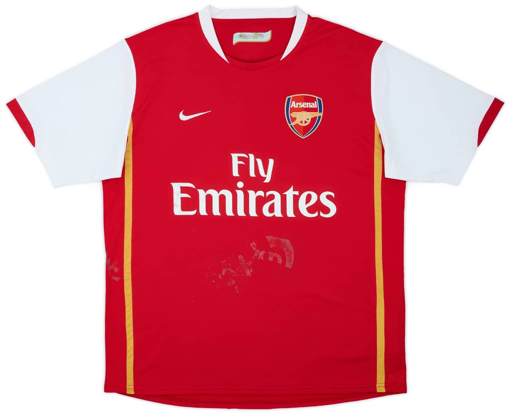 2006-08 Arsenal Home Shirt - 5/10 - (L)