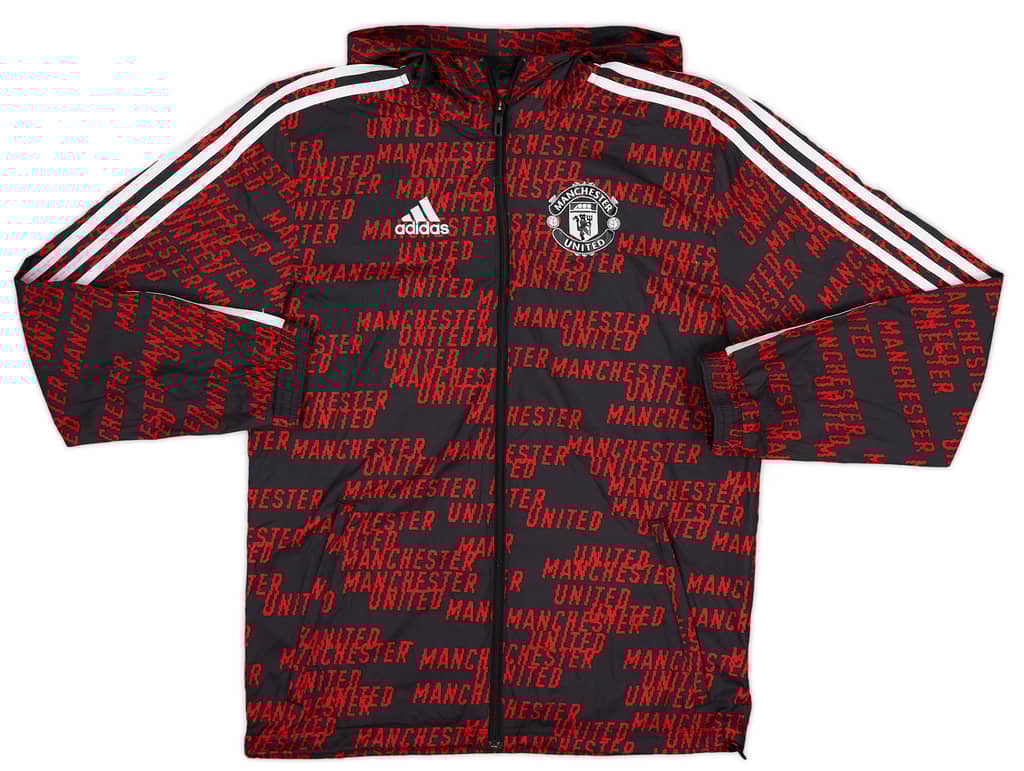 2018-19 Manchester United adidas Track Jacket - 7/10 - (XS)