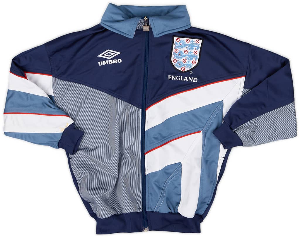 1995-97 England Umbro Track Jacket - 8/10 - (S.Boys)