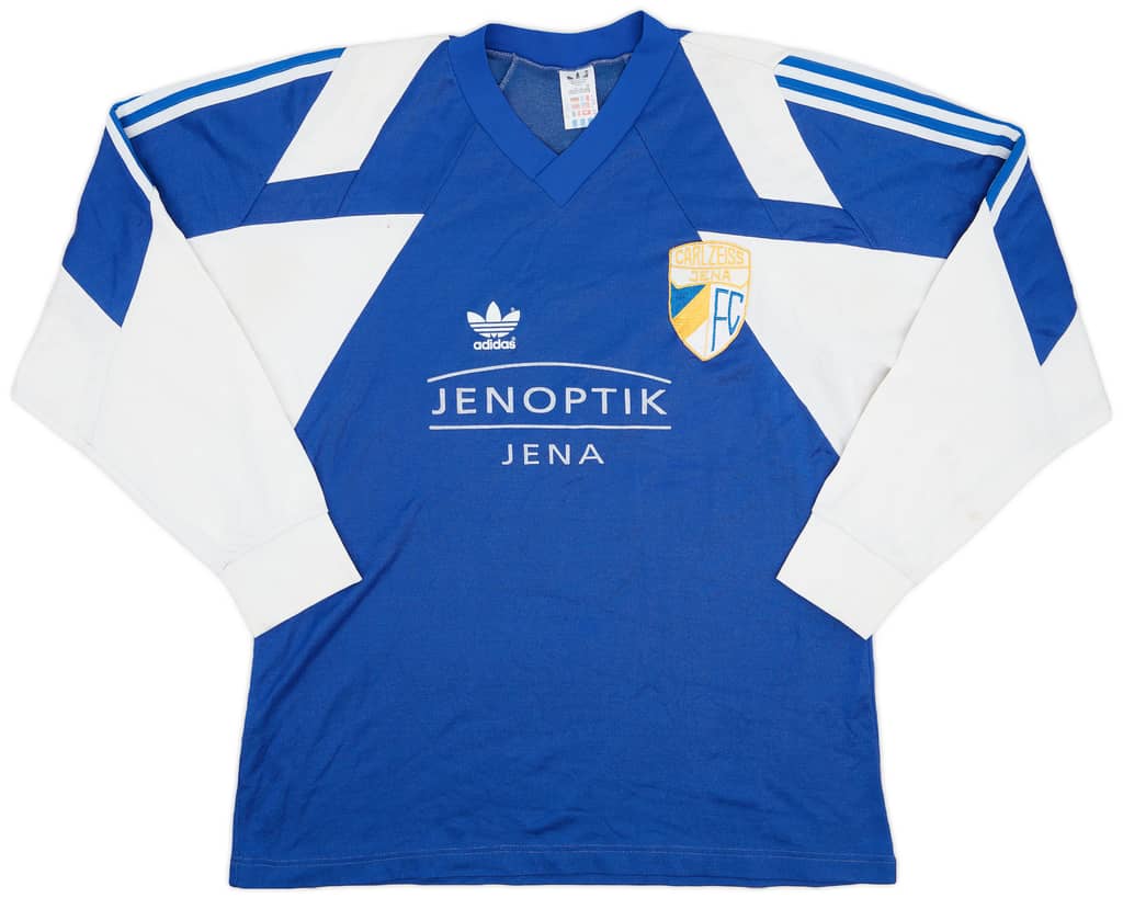 1992-93 Carl Zeiss Jena Match Issue Home Shirt #5