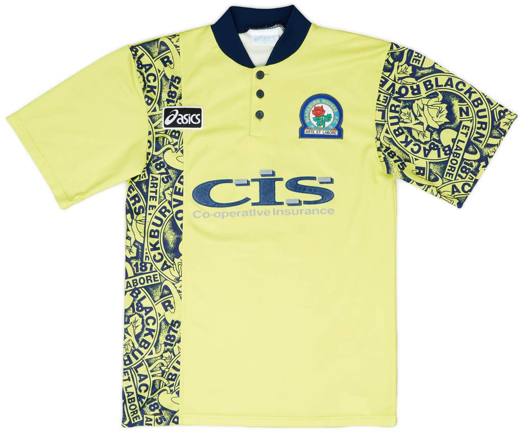 1996-97 Blackburn Away Shirt Duff #32 - 7/10 - (S)