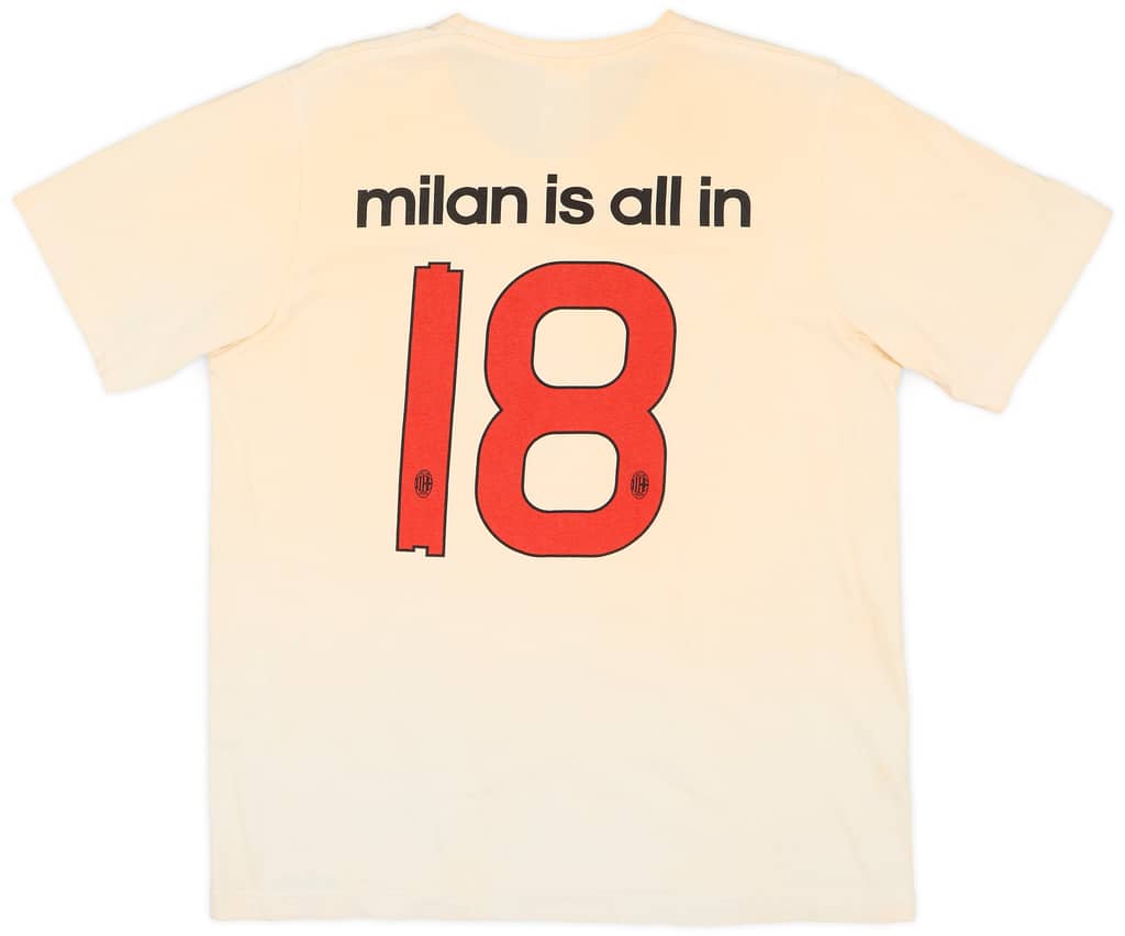 2011 AC Milan adidas 'Campioni' Cotton Tee - 4/10 - (M)