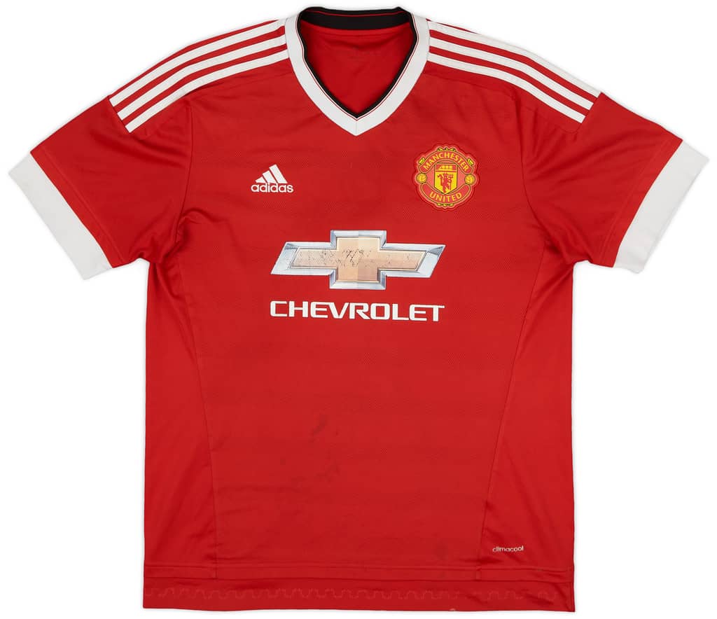 2015-16 Manchester United Home Shirt - 4/10 - (L)