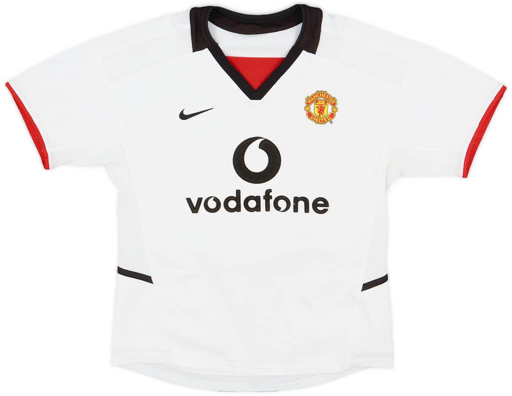 2002-03 Manchester United Away Shirt - 7/10 - (M.Boys)