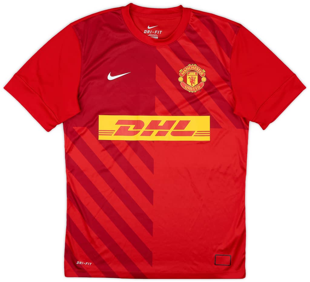 2012-13 Manchester United Nike Training Shirt - 9/10 - (M)