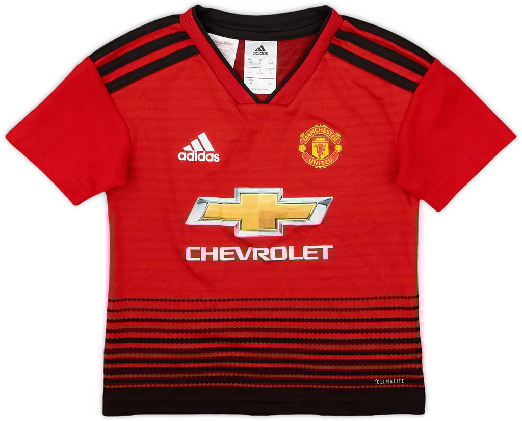 2018-19 Manchester United Home Shirt - 8/10 - (3-4 Years)