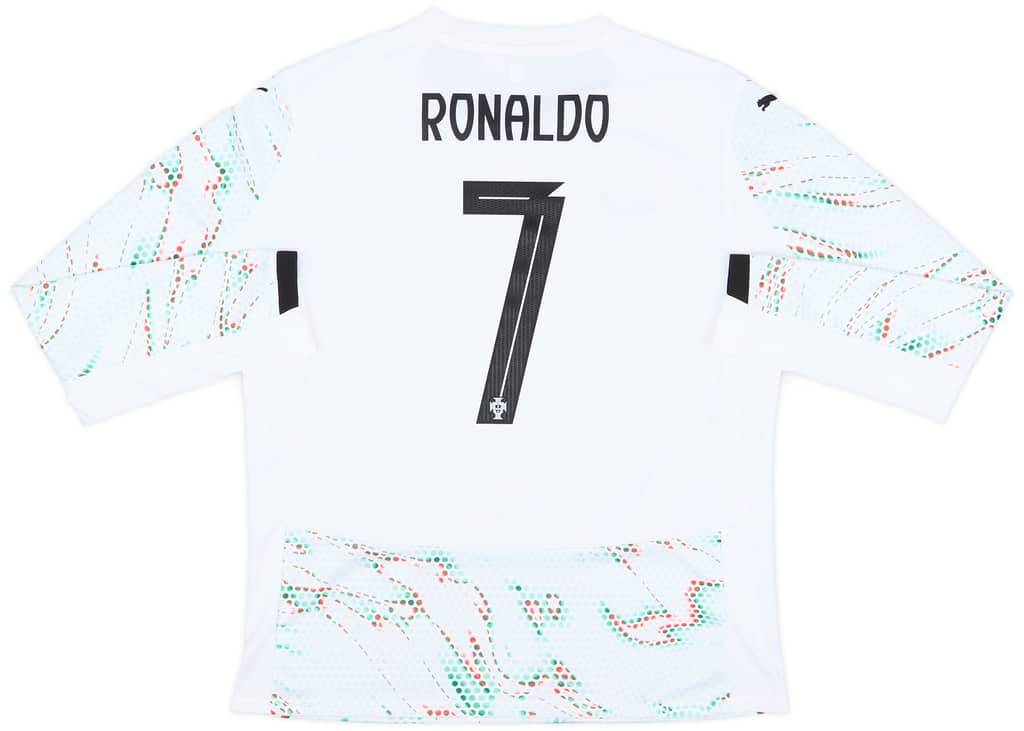 2025-26 Portugal Away L/S Shirt Ronaldo #7