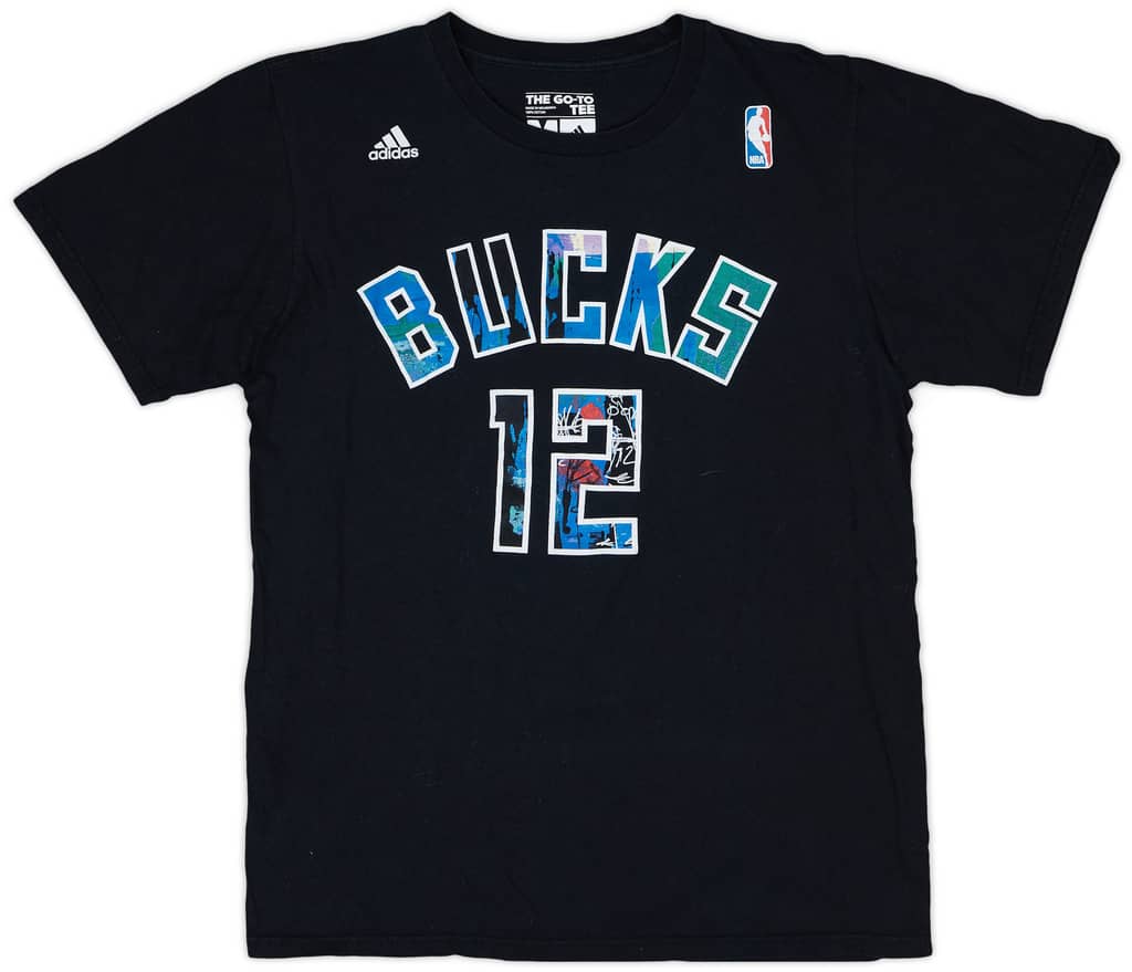 2015-16 Milwaukee Bucks Parker #12 adidas Tee - 7/10 - (M)