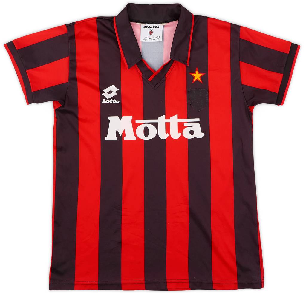 1993-94 AC Milan Home Shirt - 7/10 - (XXL.Boys)