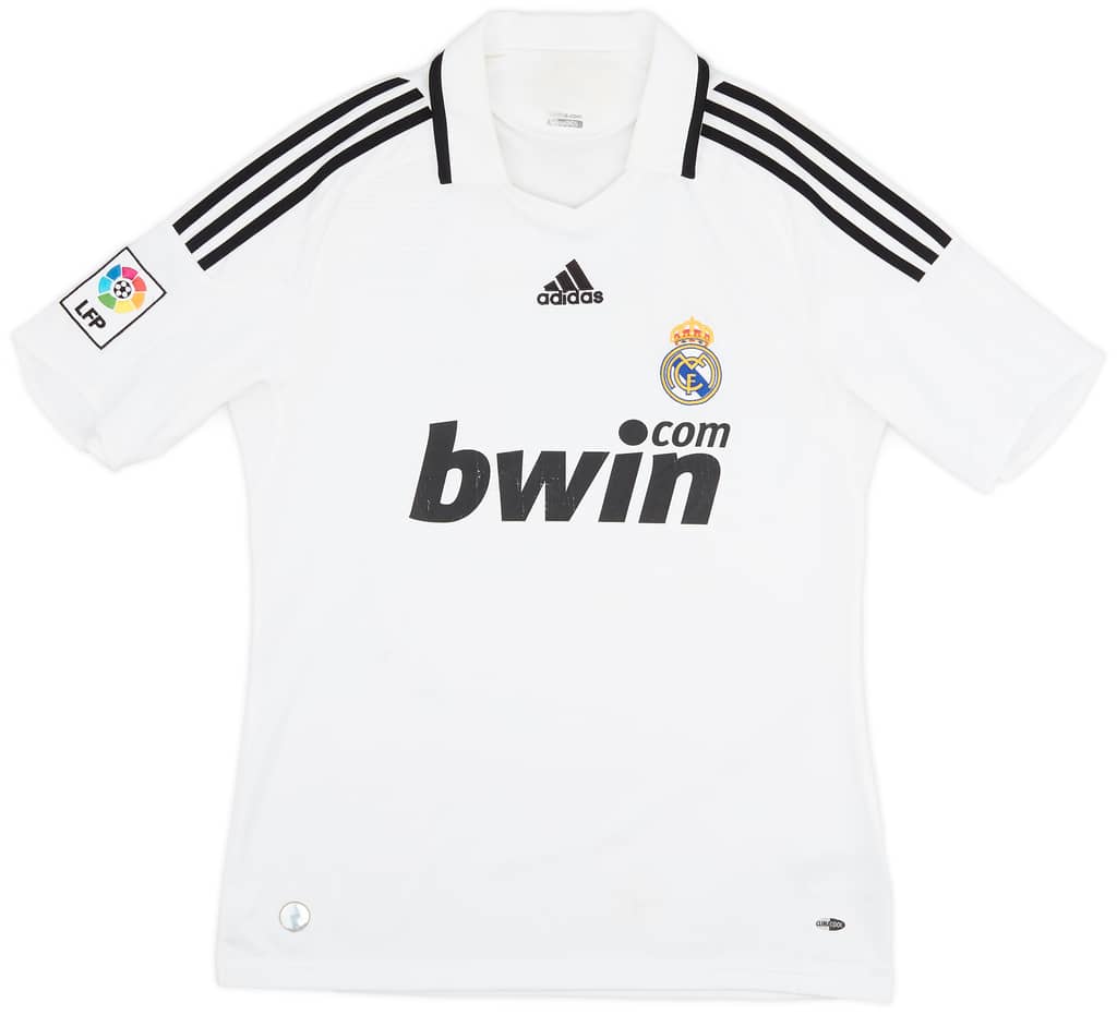 2008-09 Real Madrid Home Shirt - 5/10 - (M)