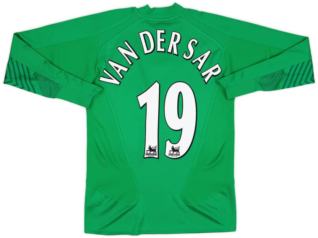 2005-06 Manchester United GK Shirt Van Der Sar #19 - 6/10 - (S)