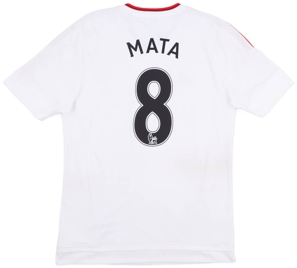 2015-16 Manchester United Away Shirt Mata #8 - 7/10 - (M)