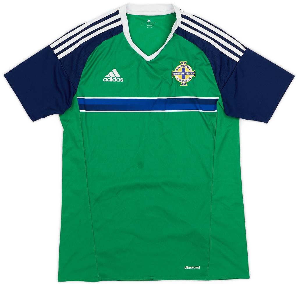 2016-17 Northern Ireland Home Shirt - 8/10 - (M)