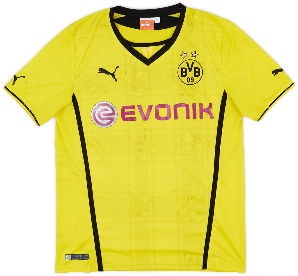 2013-14 Borussia Dortmund Home Shirt - 5/10 - (M)