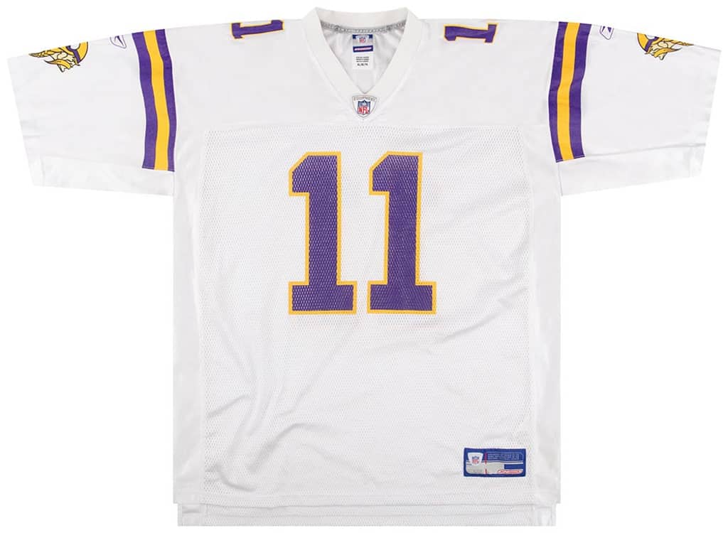 2002-04 Minnesota Vikings Culpepper #11 Reebok On Field Jersey (Away) XL