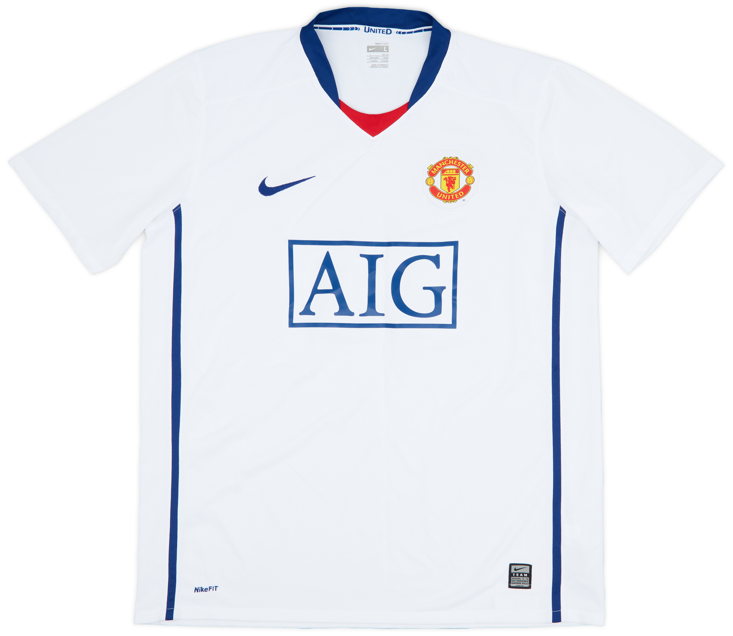 2008-10 Manchester United Away Shirt Berbatov #9