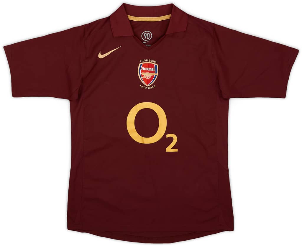 2005-06 Arsenal Home Shirt - 9/10 - (M.Boys)