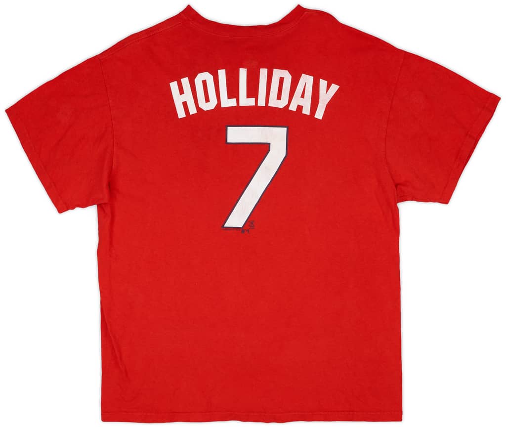 2009-16 St Louis Cardinals Holliday #7 MLB Tee - 5/10 - (XL)