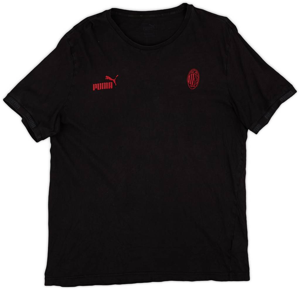 2019-20 AC Milan Puma Cotton Tee - 5/10 - (L)