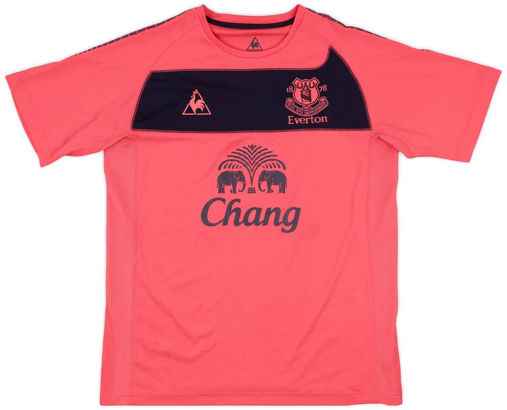 2010-11 Everton Away Shirt Baines #3